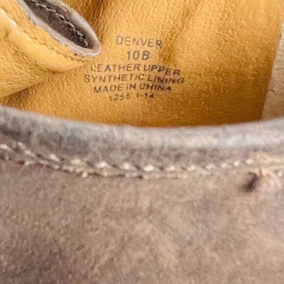 Lauren Ralph Lauren Women’s 10B Brown Denver Oxfords Wedge Heels Shoes Booties - Picture 10 of 11